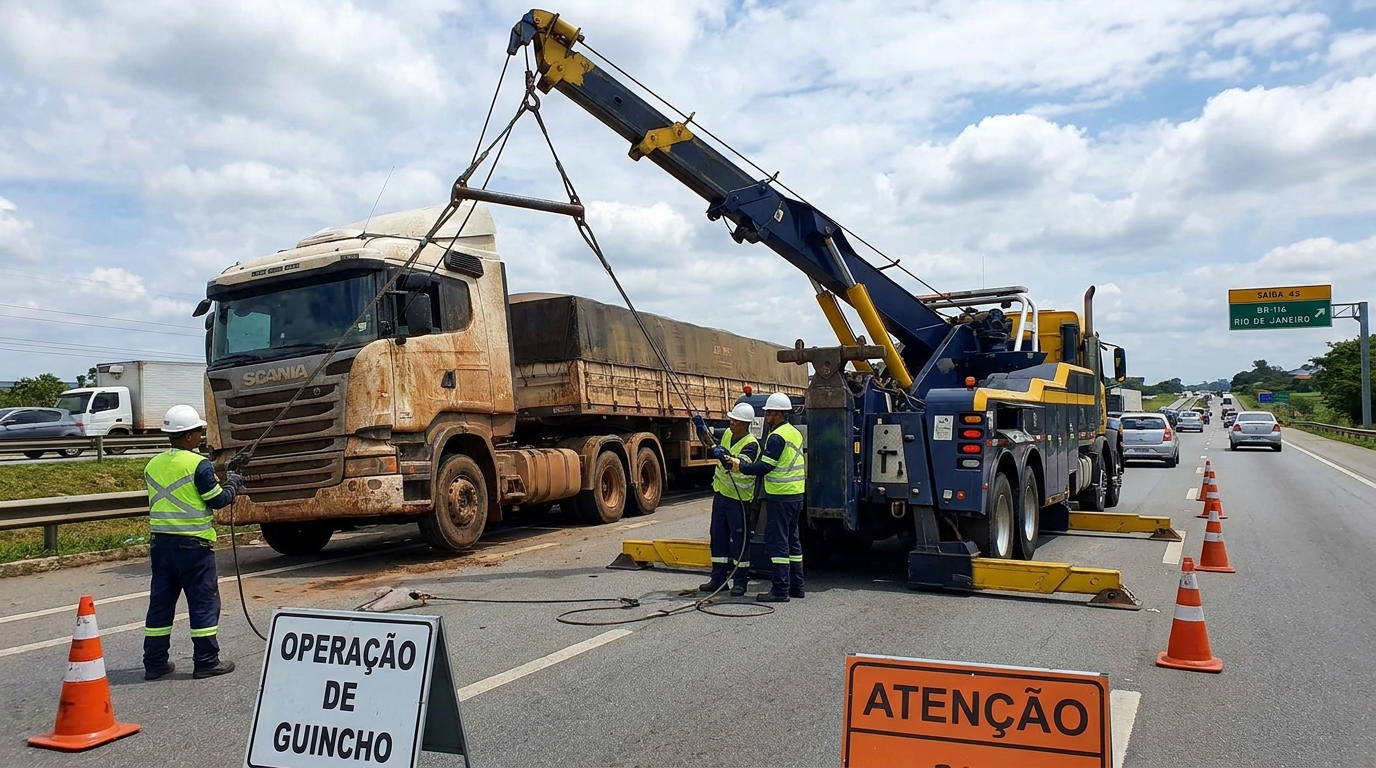Guincho para Caminhão em João Pessoa‑PB