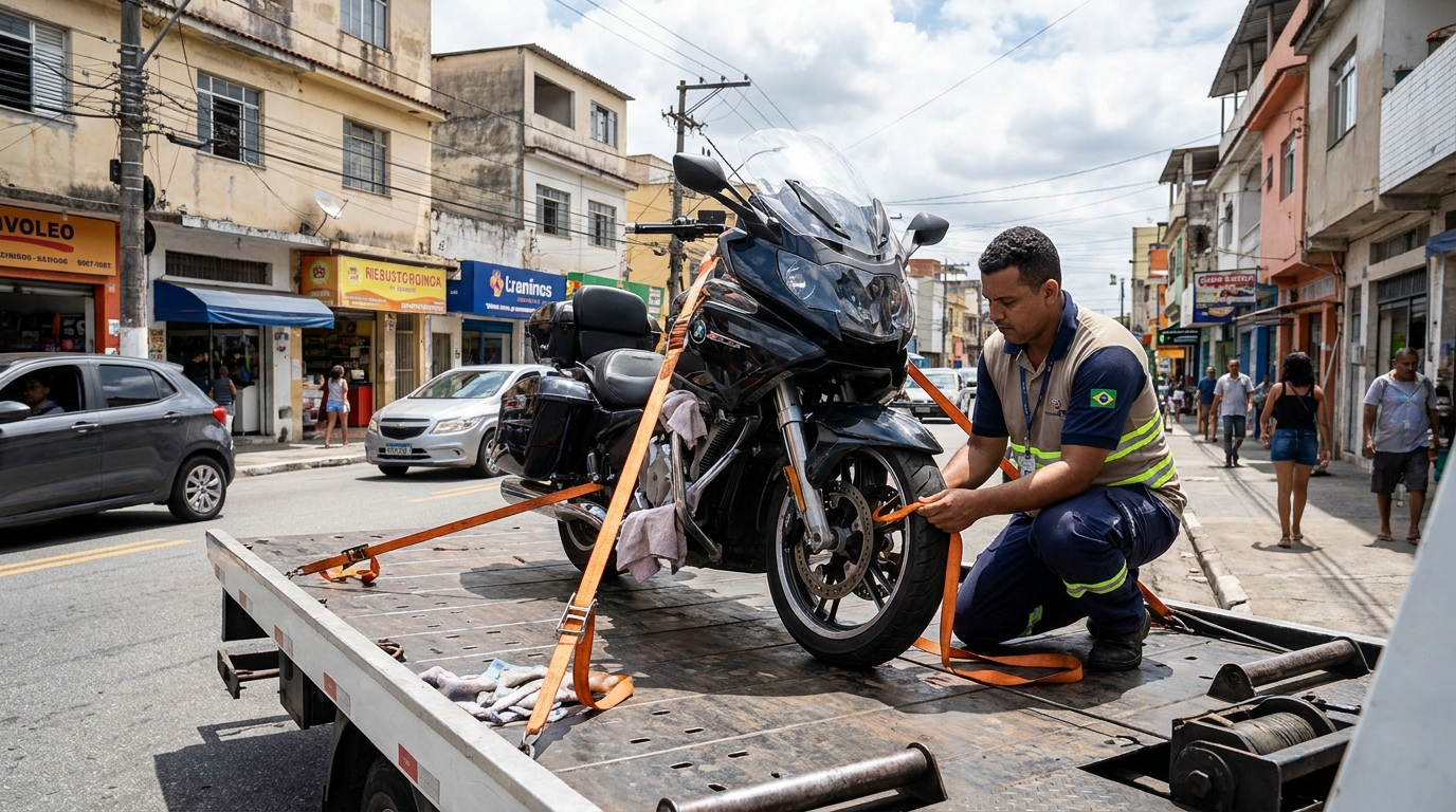 Guincho para Moto em João Pessoa‑PB