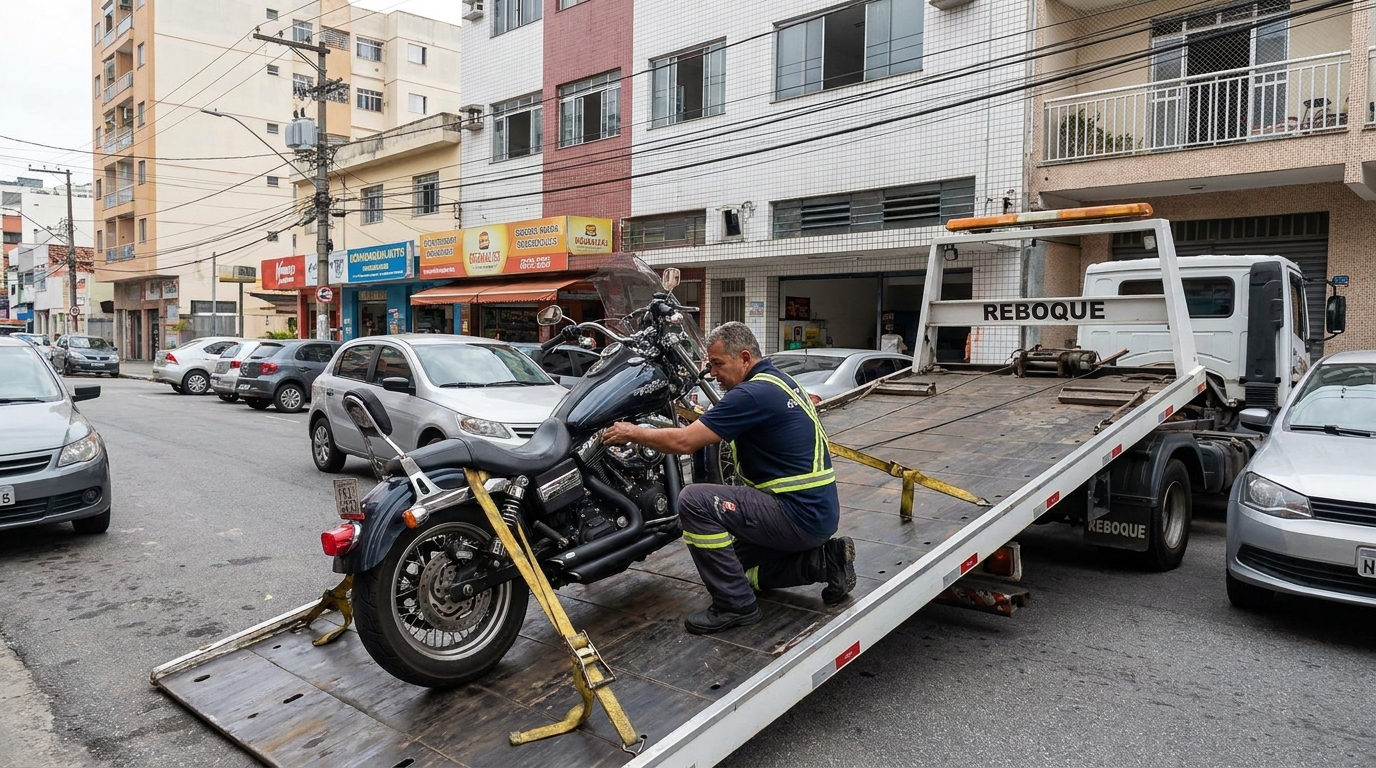 Guincho para Moto em João Pessoa‑PB